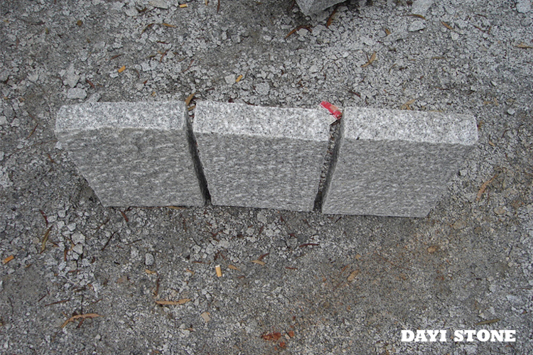 Light Grey Granite Stone Palisade All sides pineapple - Dayi Stone